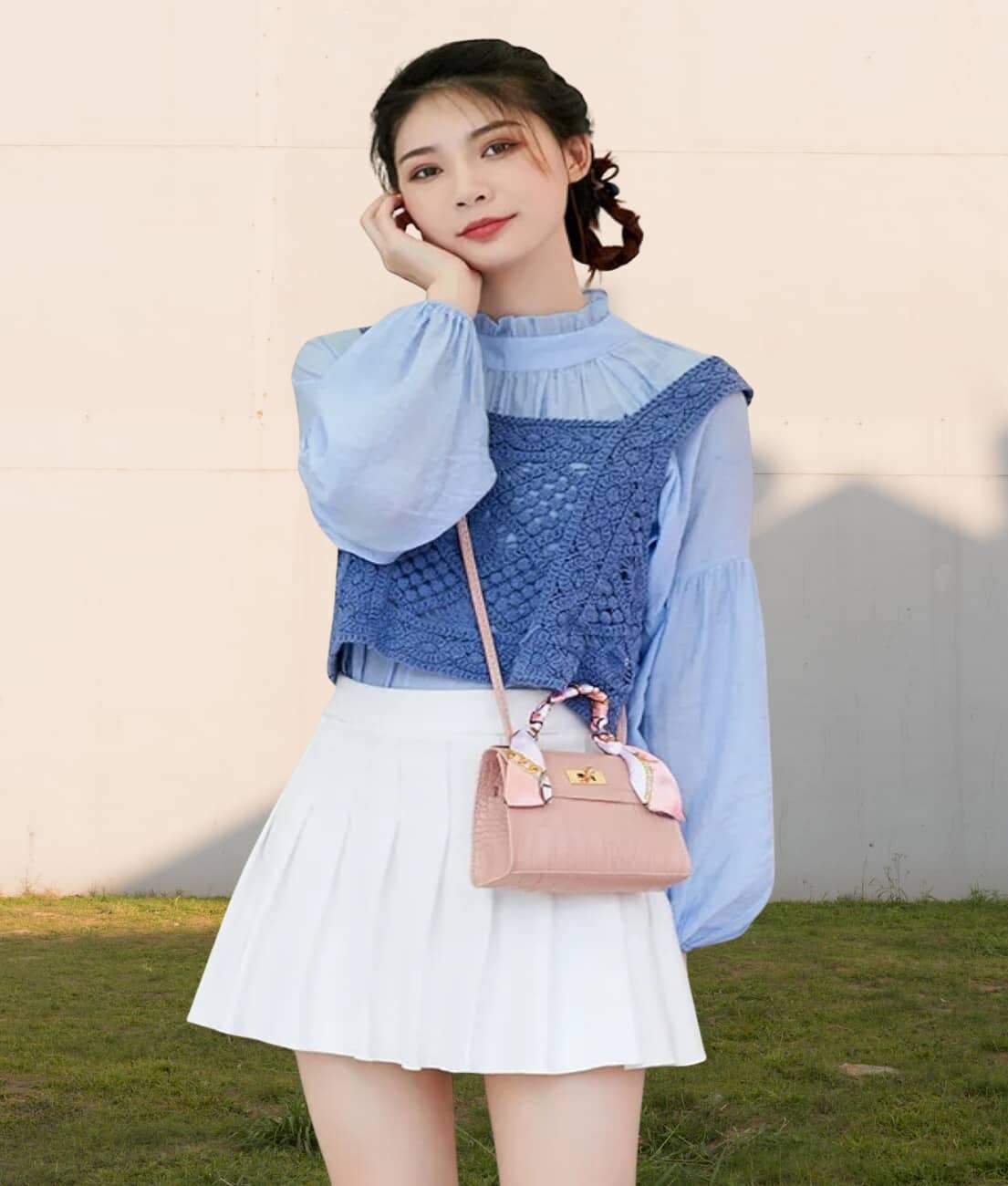 gufrina Sling Bag PU Set of 1 ( Peach ) - Handbags | Buy online on ZillyBuy