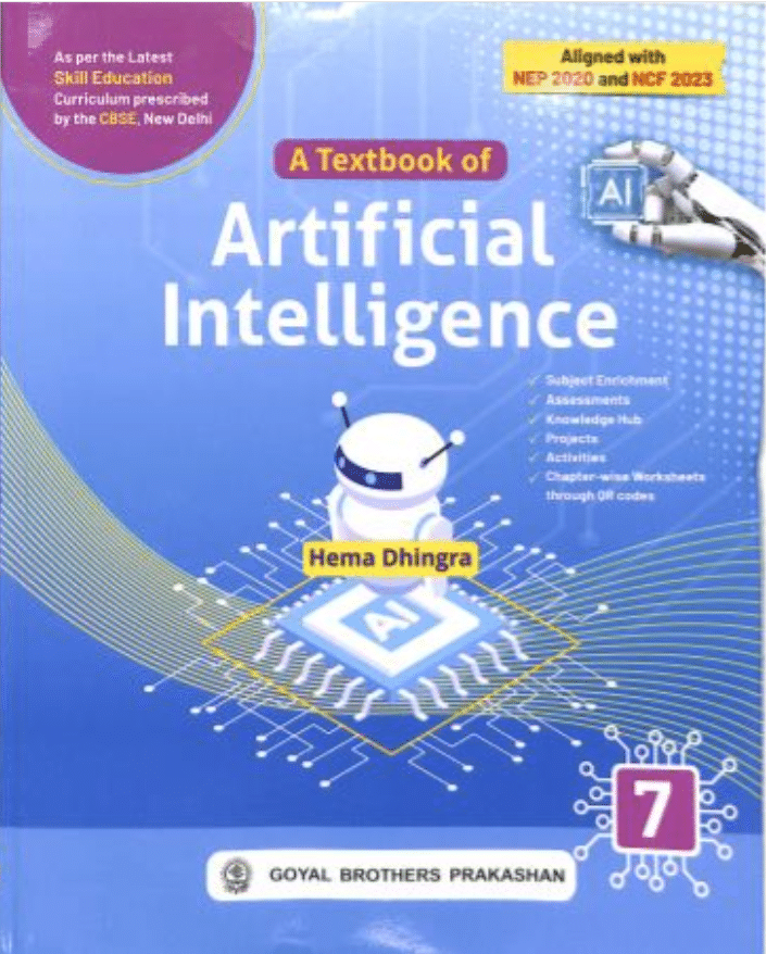     			A TEXTBOOK OF ARTIFICIAL INTELLIGENCE CLASS 7