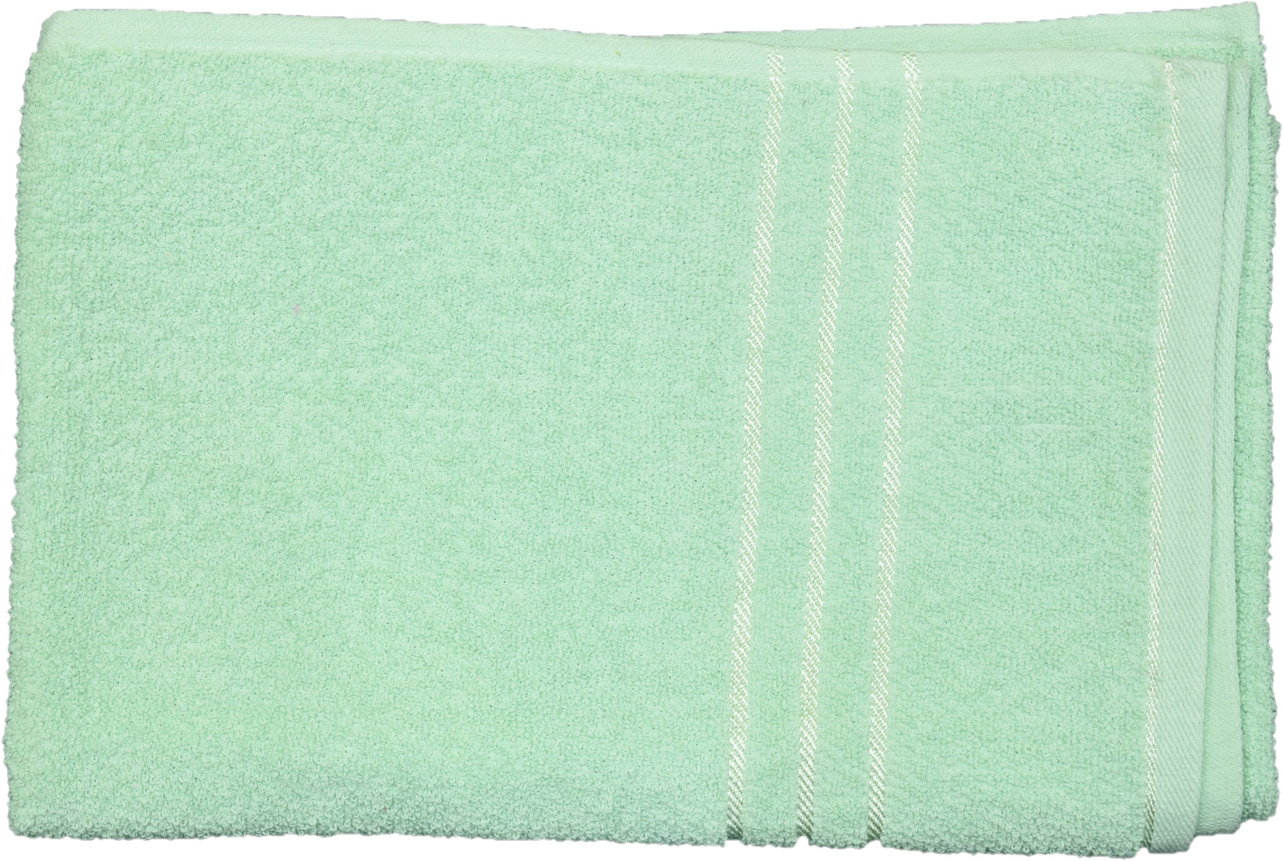     			Akeshavam Pack of 1 Cotton Below 300 -GSM Bath Towel ( Green )