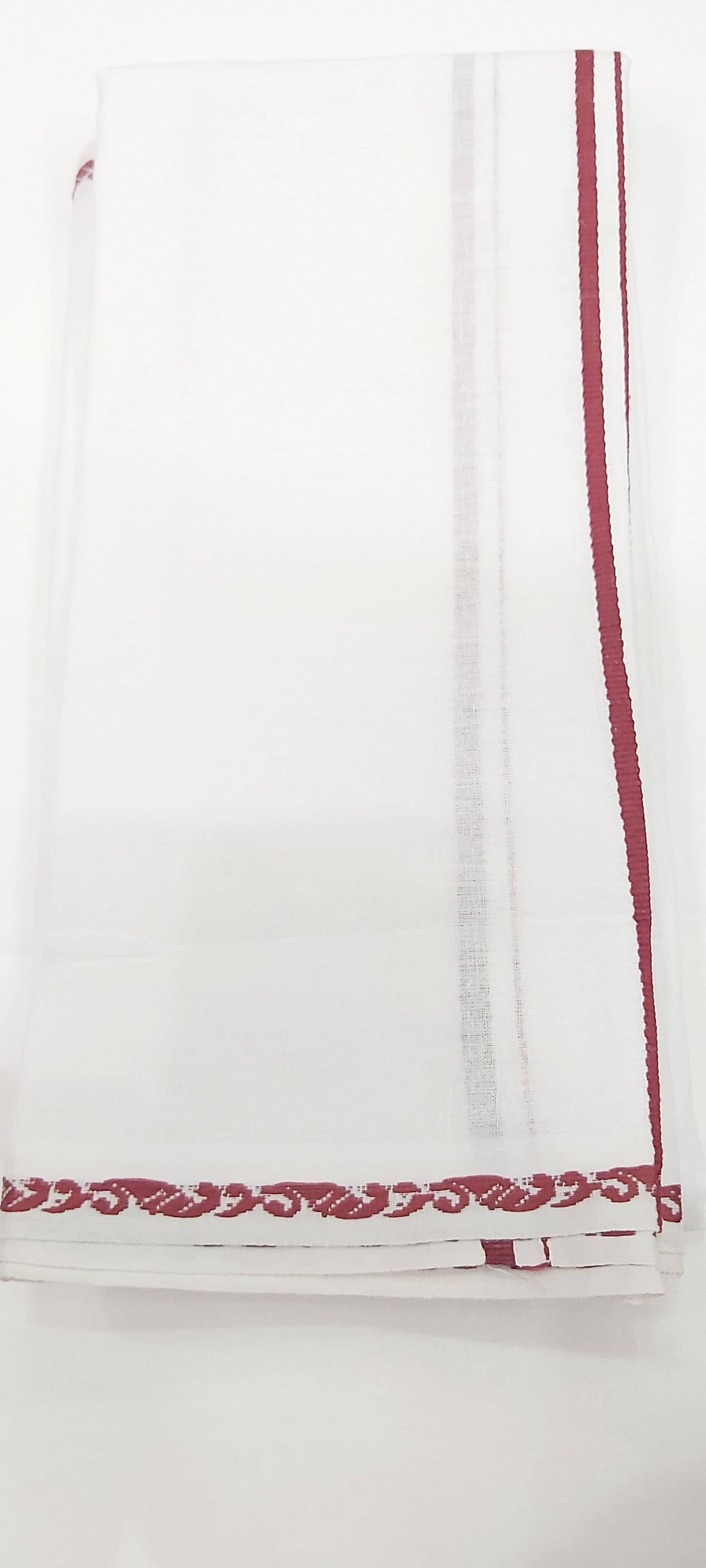     			Akeshavam Pack of 1 Cotton Below 300 -GSM Bath Towel ( Red )