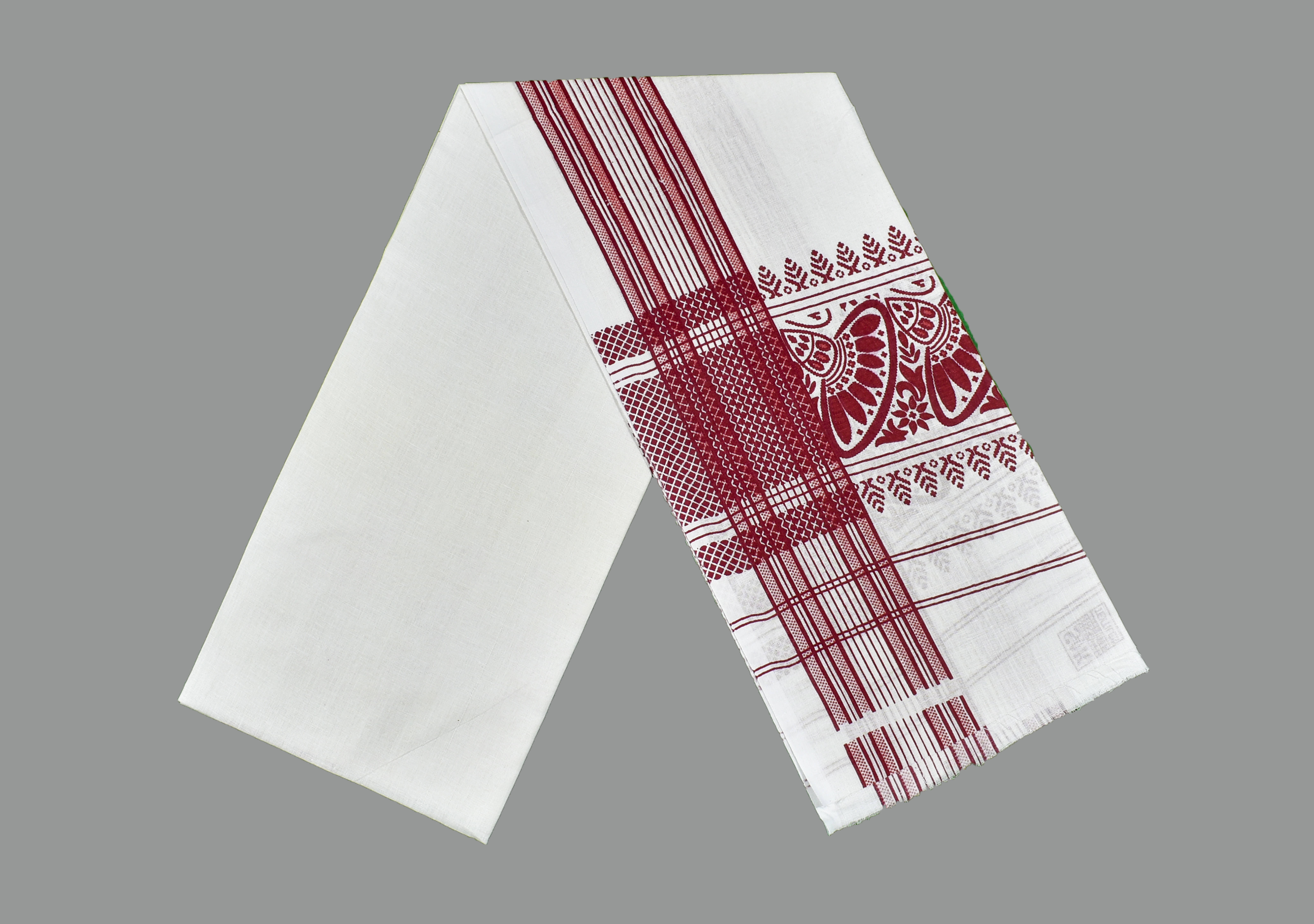     			Akeshavam Pack of 1 Cotton Below 300 -GSM Bath Towel ( Multicolor )