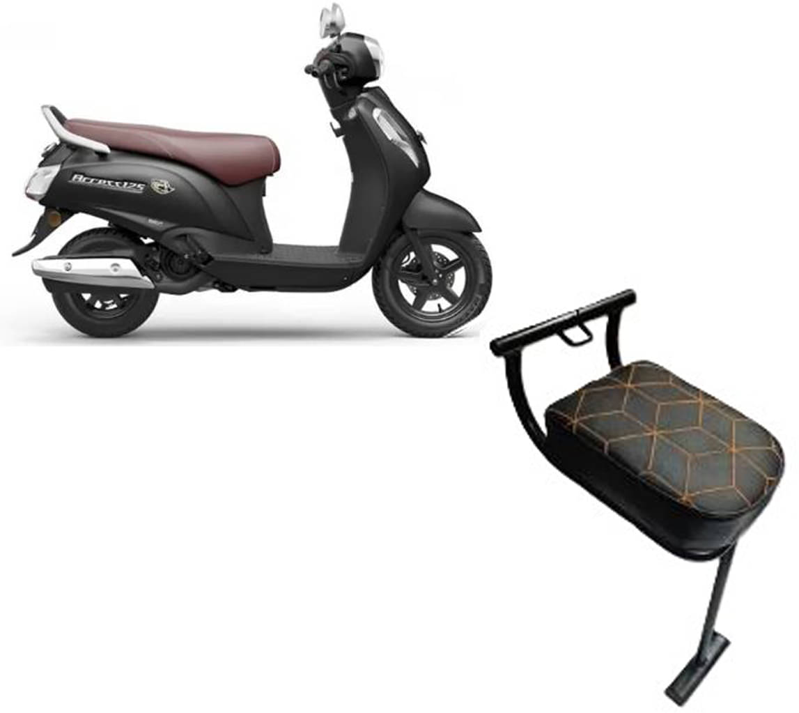     			Baby Seat For Scooty | Foldable | Safety & Comfort Ride For Activa, Access 125, Jupiter, Ntorq 125, Black