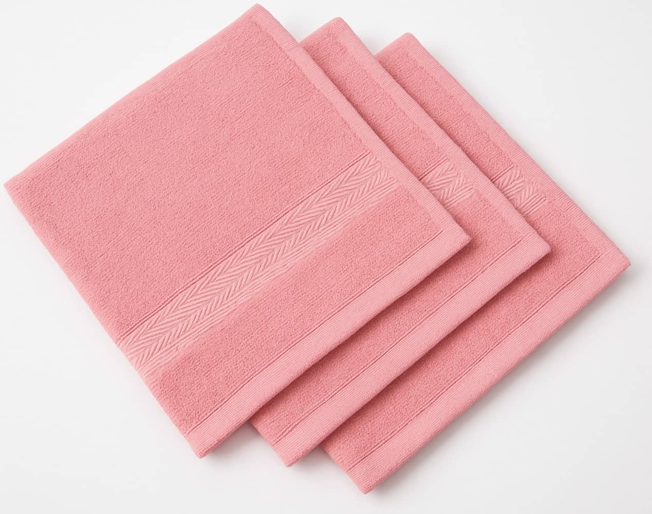 Dollar Cotton Solid Face Towel Below 300 GSM ( Pack of 3 ) - Beige - Towels | Buy online on ZillyBuy
