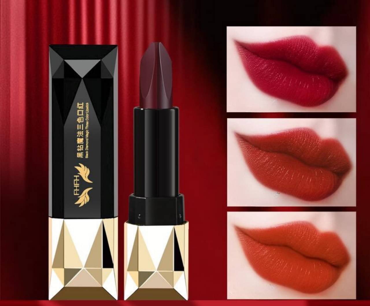 Generic Gold,Black Matte Non Sticky Crayon Lipstick ( Pack of 1 ) Generic Gold,Black Matte Non Sticky Crayon Lipstick ( Pack of 1 )