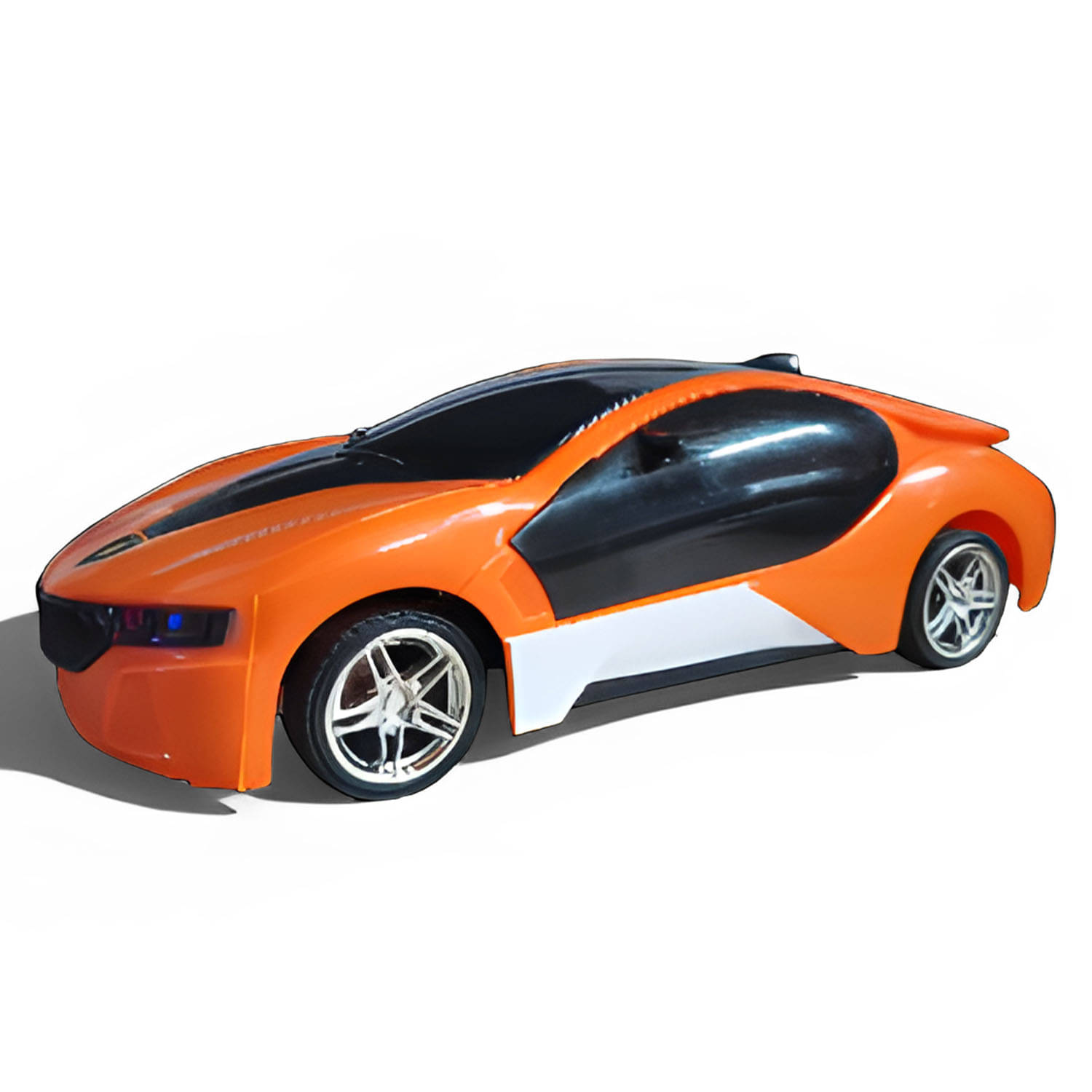     			Gurukrupa - Orange Plastic Car ( Pack of 1 )