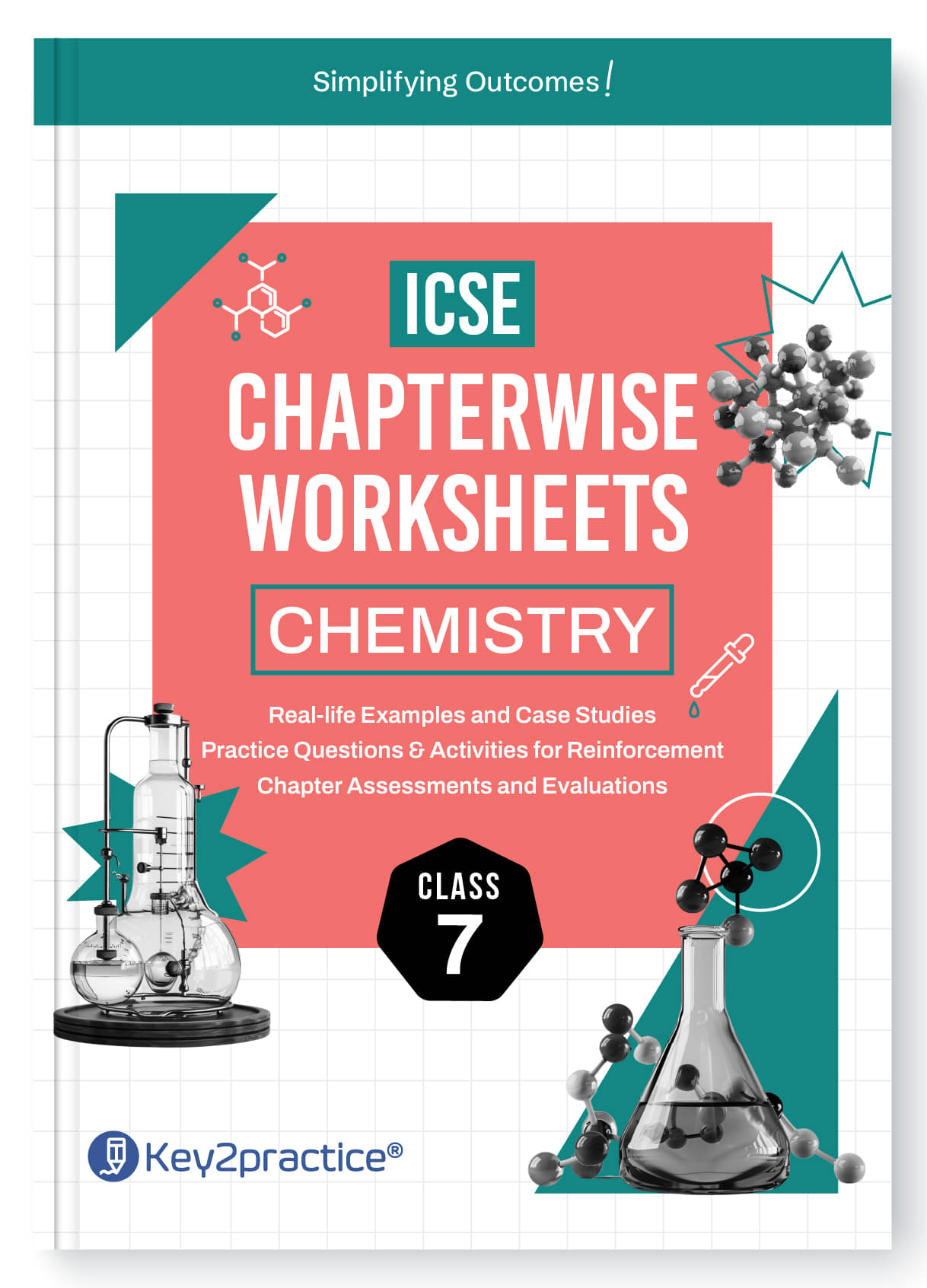 Gurukul By Oswal Chemistry Chapterwise Worksheets ICSE Class 7 For Exam 2025 : Real Life Questions, Practice Questions, Activities, Case Studies, Chap Gurukul By Oswal Chemistry Chapterwise Worksheets ICSE Class 7 For Exam 2025 : Real Life Questions, Practice Questions, Activities, Case Studies, Chap