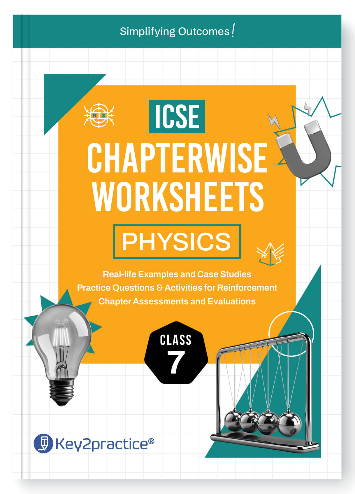 Gurukul By Oswal Physics Chapterwise Worksheets ICSE Class 7 For Exam 2025 : Real Life Questions, Practice Questions, Activities, Case Studies, Chapte Gurukul By Oswal Physics Chapterwise Worksheets ICSE Class 7 For Exam 2025 : Real Life Questions, Practice Questions, Activities, Case Studies, Chapte