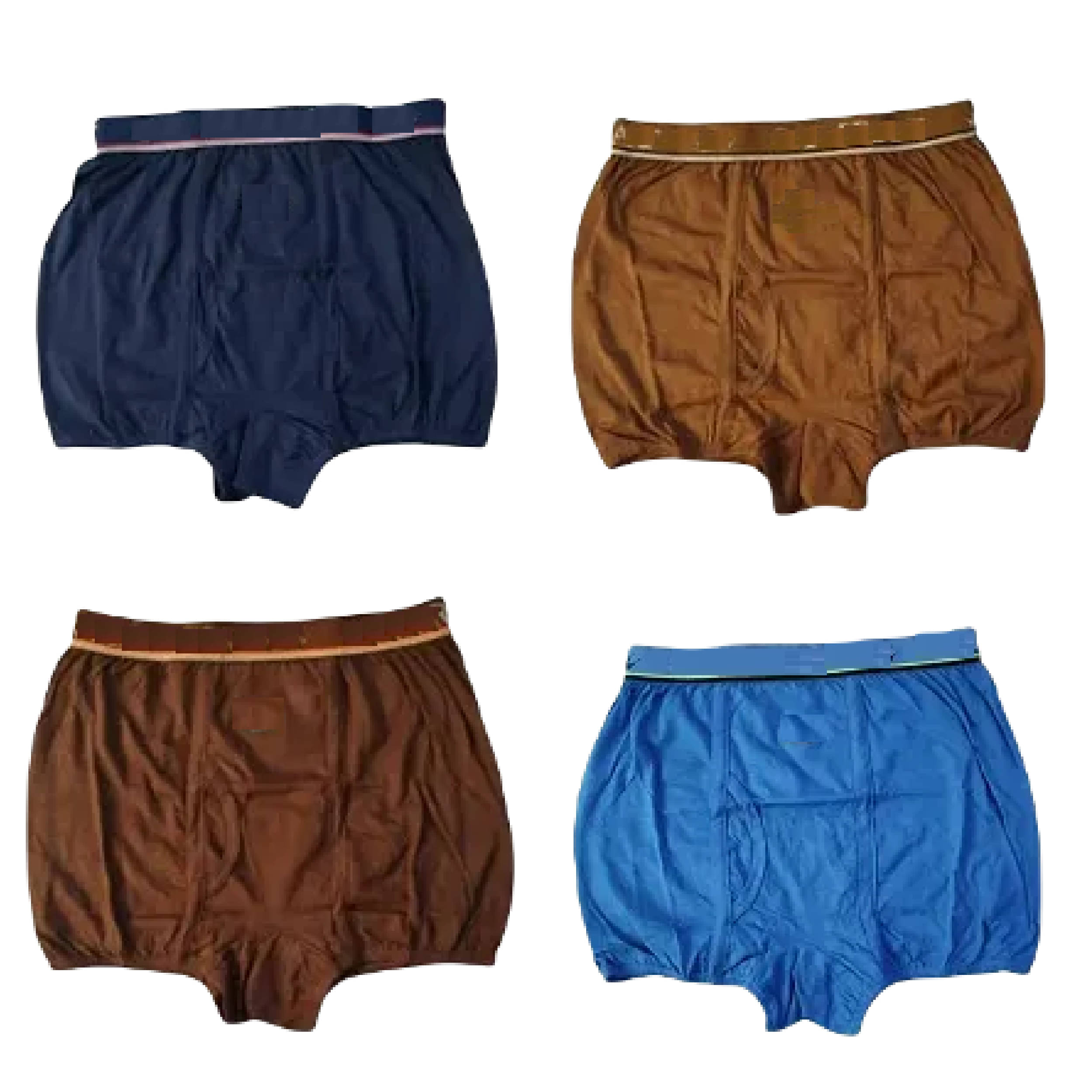 INNERO Pack of 4 Cotton Blend Trunks For Men's ( Multicolor4 ) INNERO Pack of 4 Cotton Blend Trunks For Men's ( Multicolor4 )