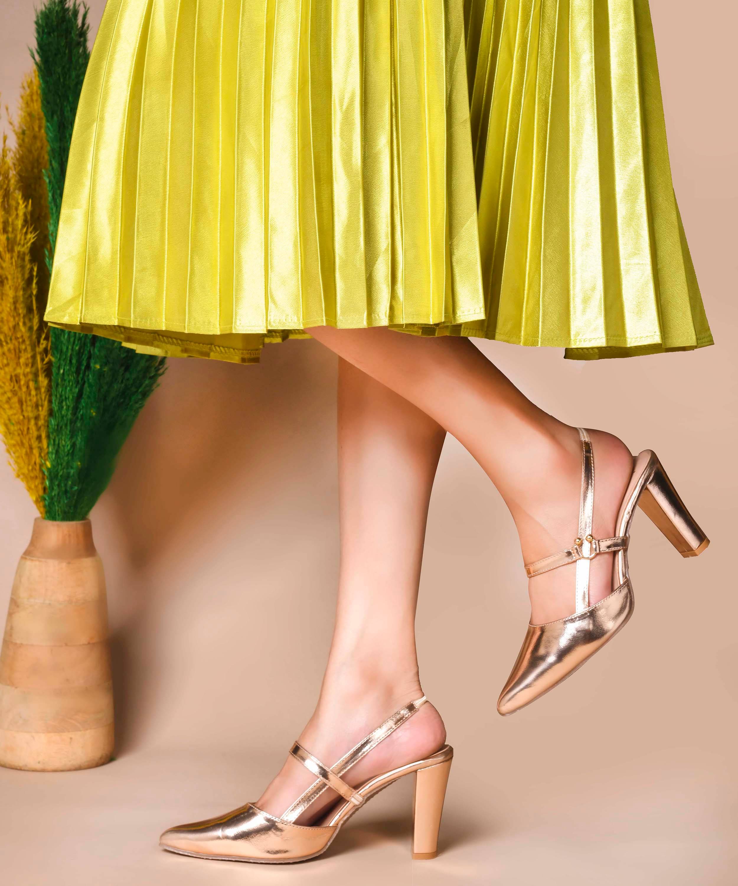     			JM Looks Brown Women's Sandal Heels