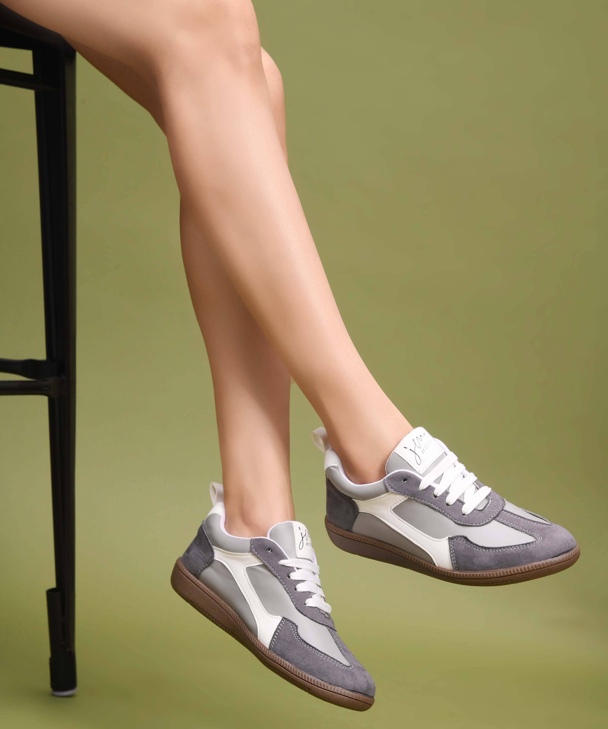     			JM Looks Gray Women's Sneakers