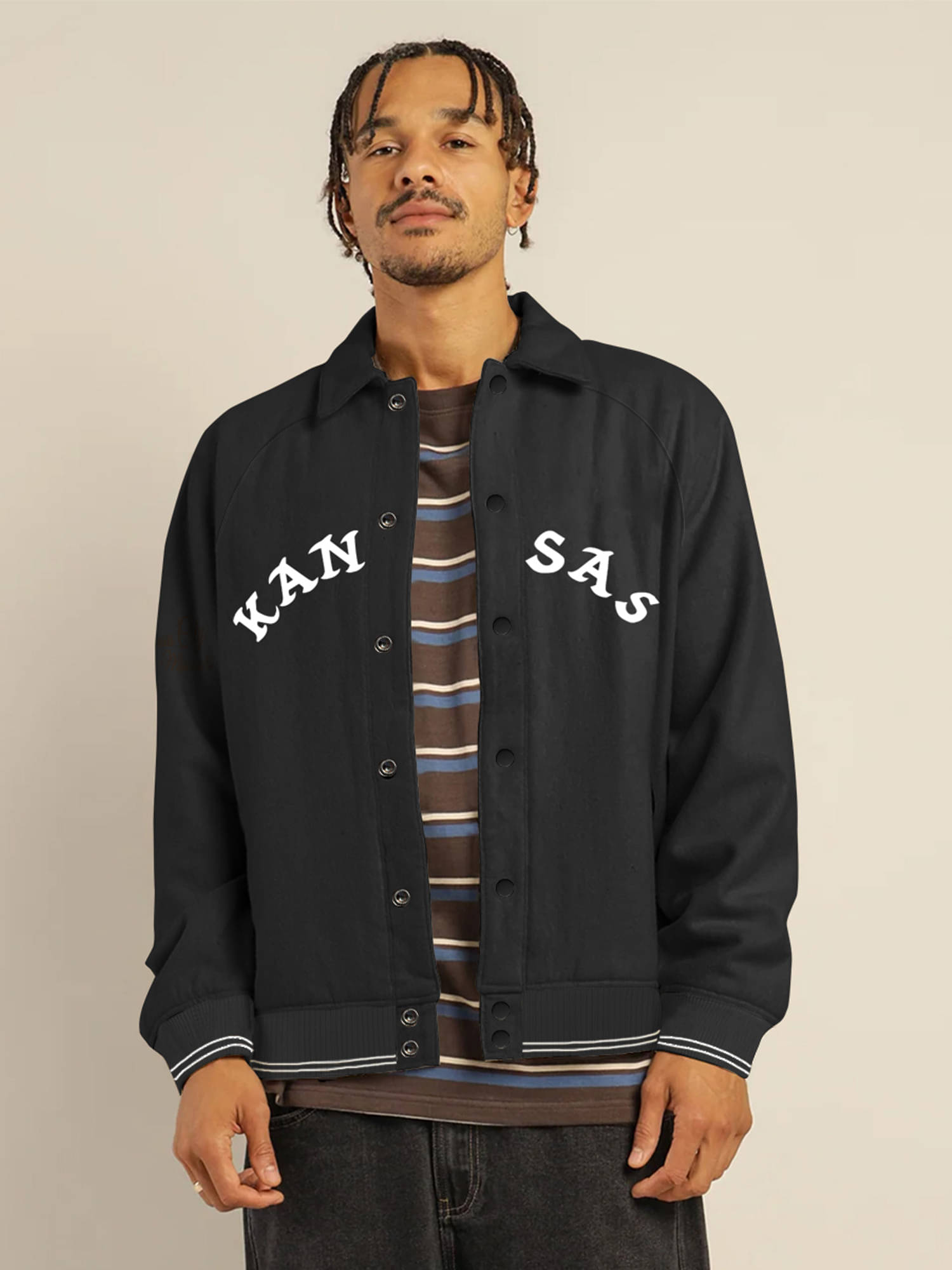     			JUMP CUTS Cotton Blend Men's Casual Jacket - Multicolor ( Pack of 1 )