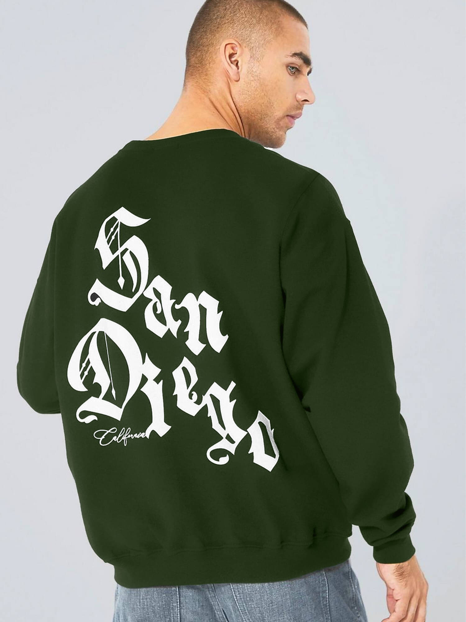 JUMP CUTS Cotton Blend Round Neck Men's Sweatshirt - Multicolor ( Pack of 1 )     			JUMP CUTS Cotton Blend Round Neck Men's Sweatshirt - Multicolor ( Pack of 1 )