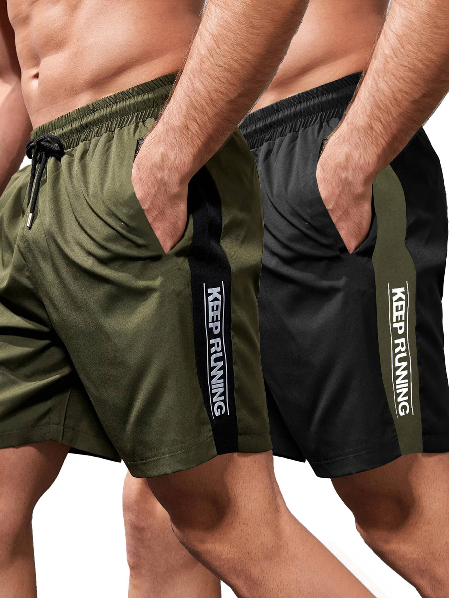     			JUMP CUTS Multicolor Cotton Blend Men's Shorts ( Pack of 2 )