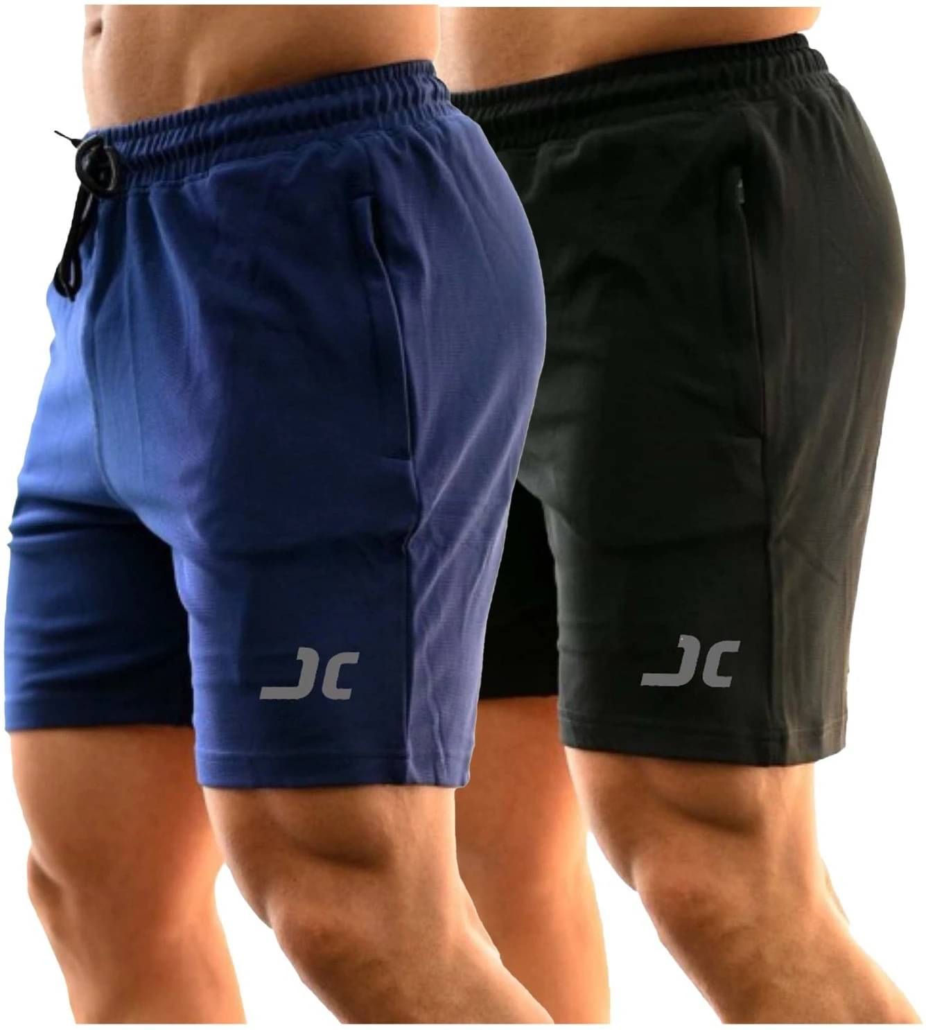     			JUMP CUTS Multicolor Polyester Men's Shorts ( Pack of 2 )