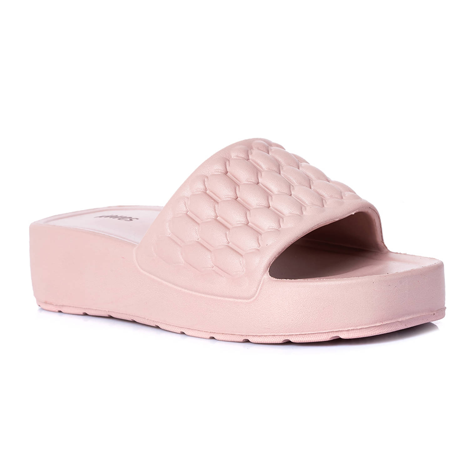     			KHADIM Pink Women's Slide Flip Flop