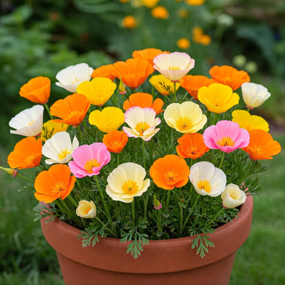     			LiveNature Poppy Mixed Flower Seeds | Papaver Mix | Winter Indoor/Outdoor Mixed Flower Seeds | Best For Home Garden & Terrace – 100 Seeds