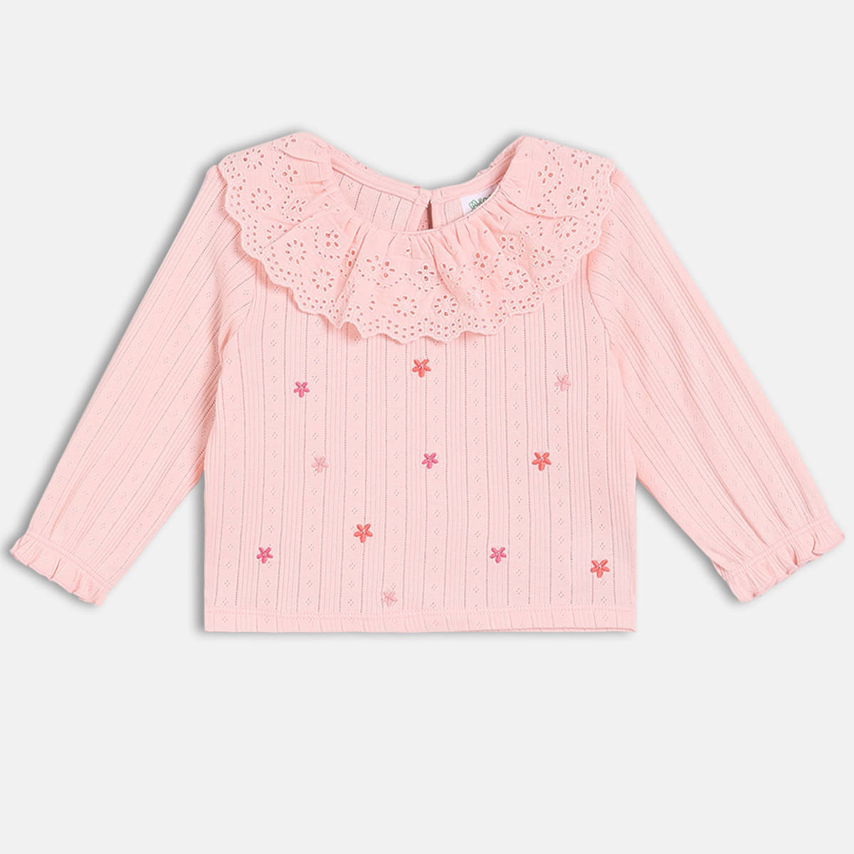     			MINI KLUB Pack of 1 Girls Cotton Top ( Pink )