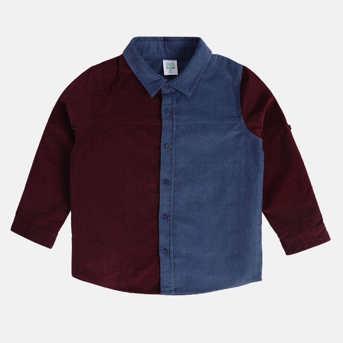     			MINI KLUB Pack of 1 Boys Cotton Blend Full Sleeves Shirt ( Multicolor )