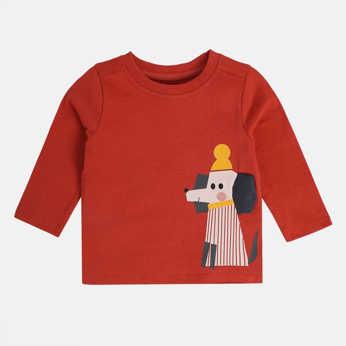     			MINI KLUB Pack of 1 Baby Boys Cotton T-Shirt ( Multicolor )