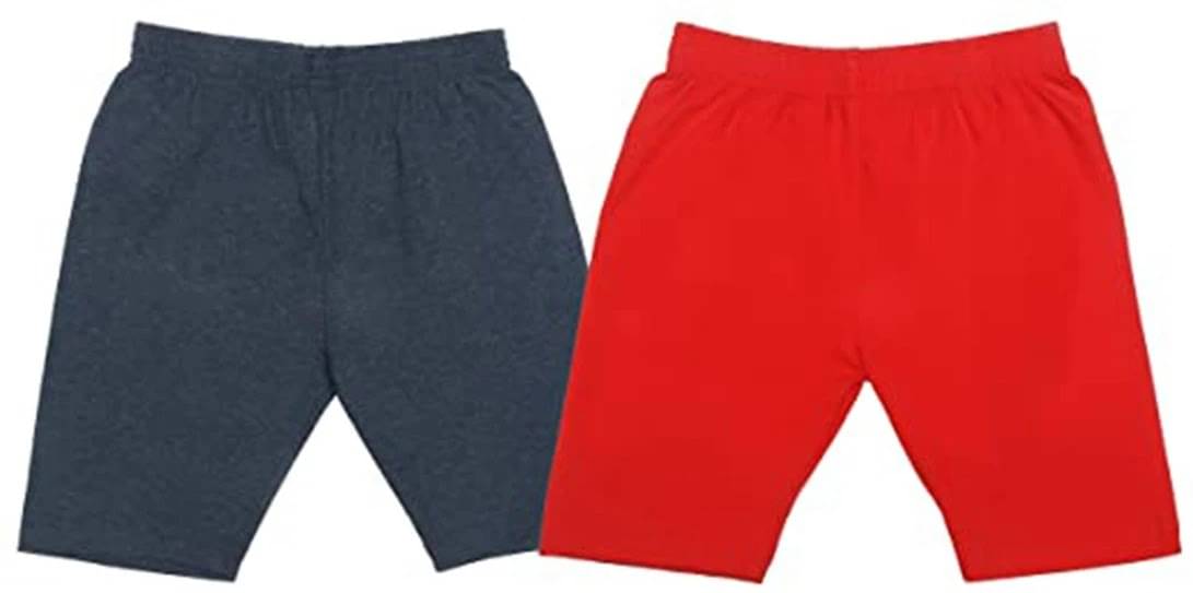     			NIORT FASHION Pack of 2 Girls Cotton Shorts ( Multicolor 1 )