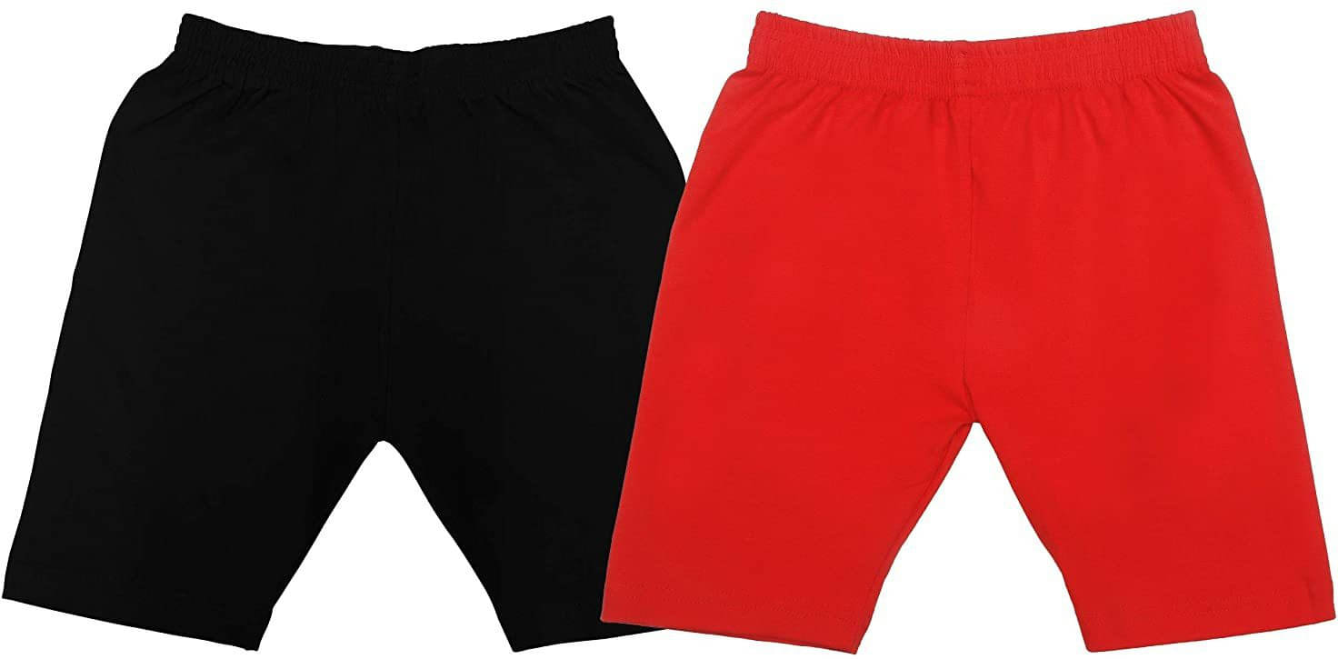     			NIORT FASHION Pack of 2 Girls Cotton Shorts ( Multicolor 1 )