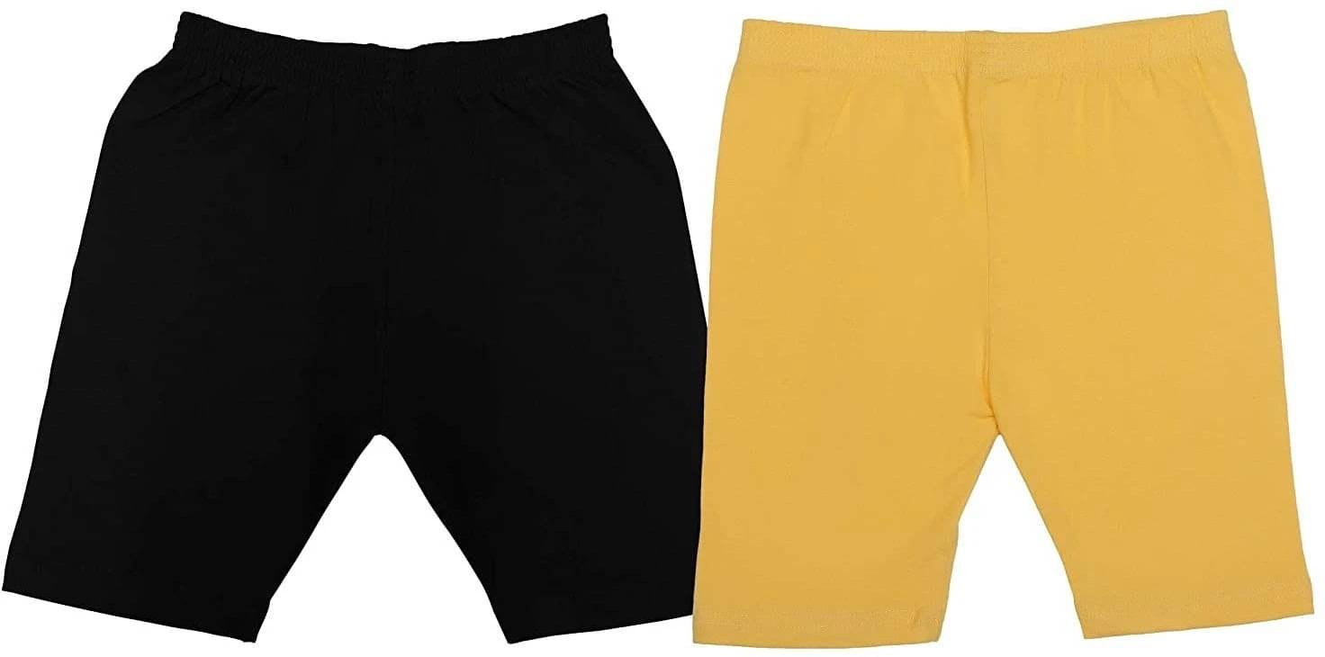     			NIORT FASHION Pack of 2 Girls Cotton Shorts ( Multicolor 1 )