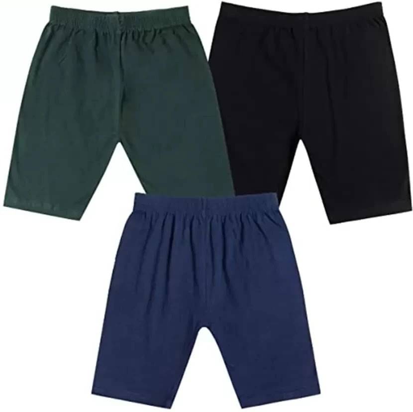     			NIORT FASHION Pack of 3 Girls Cotton Blend Shorts ( Multicolor 1 )