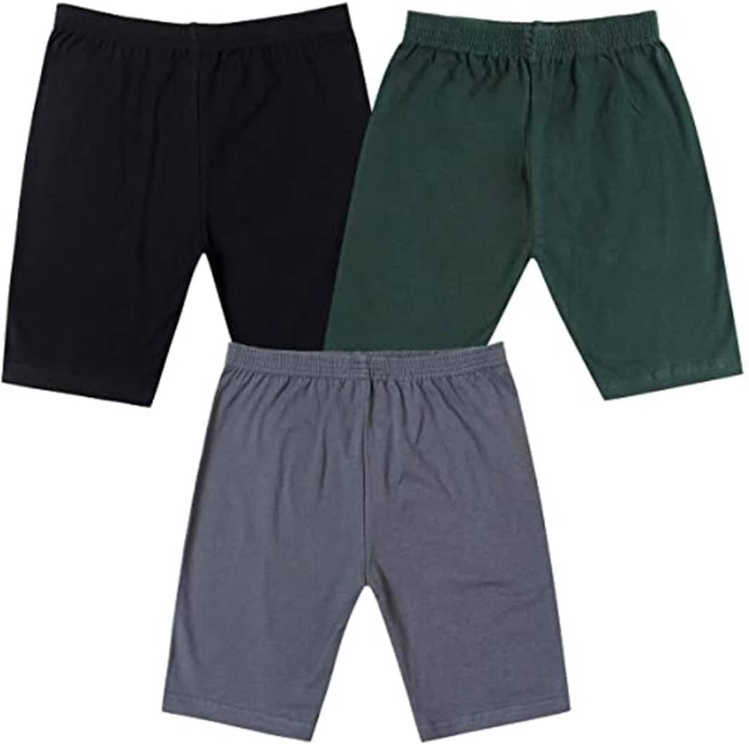     			NIORT FASHION Pack of 3 Girls Cotton Blend Shorts ( Multicolor 1 )