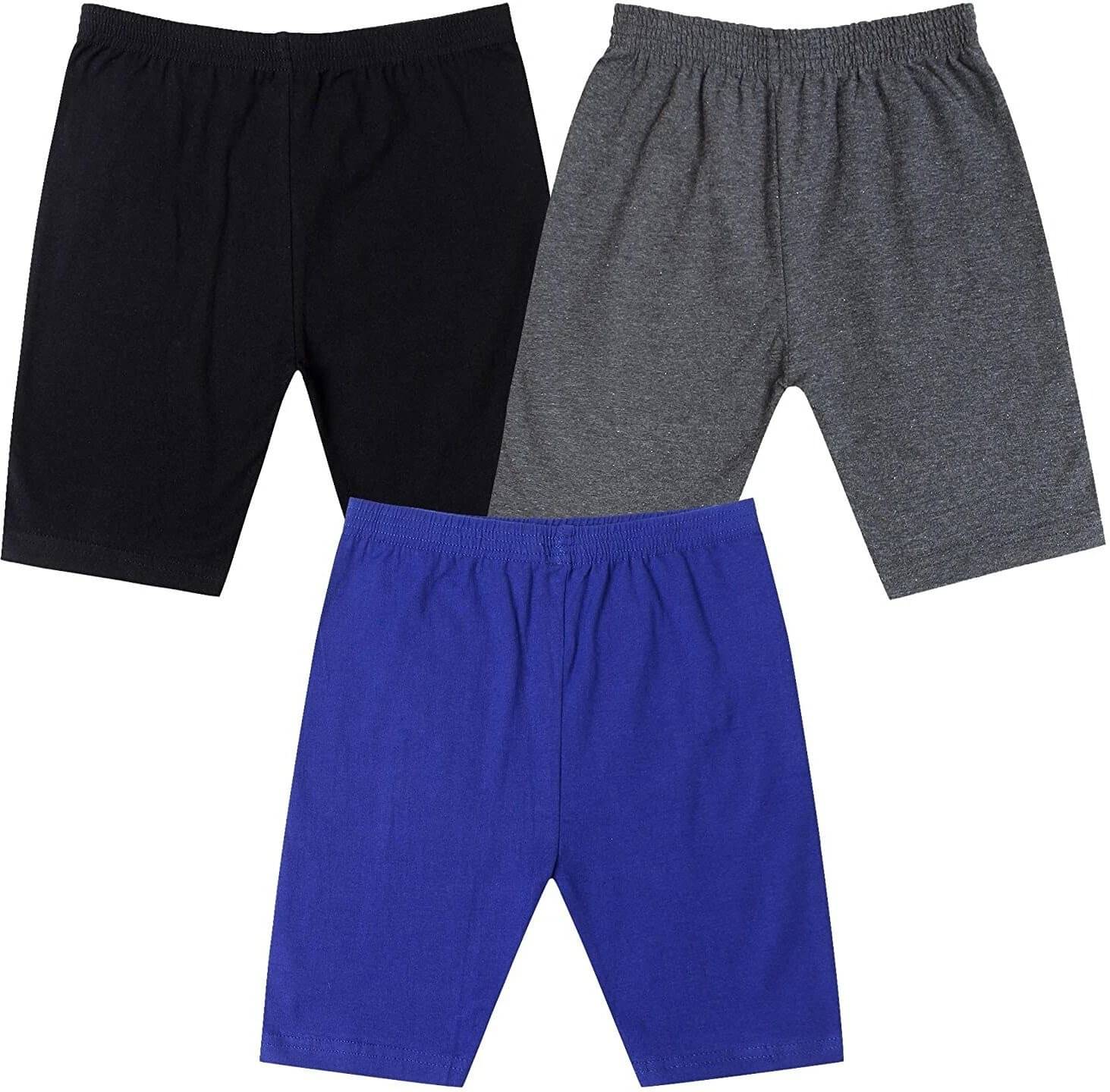     			NIORT FASHION Pack of 3 Girls Cotton Blend Shorts ( Multicolor 1 )