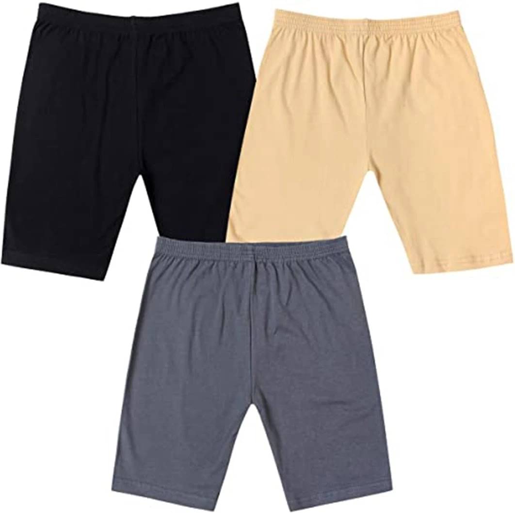     			NIORT FASHION Pack of 3 Girls Cotton Blend Shorts ( Multicolor 1 )