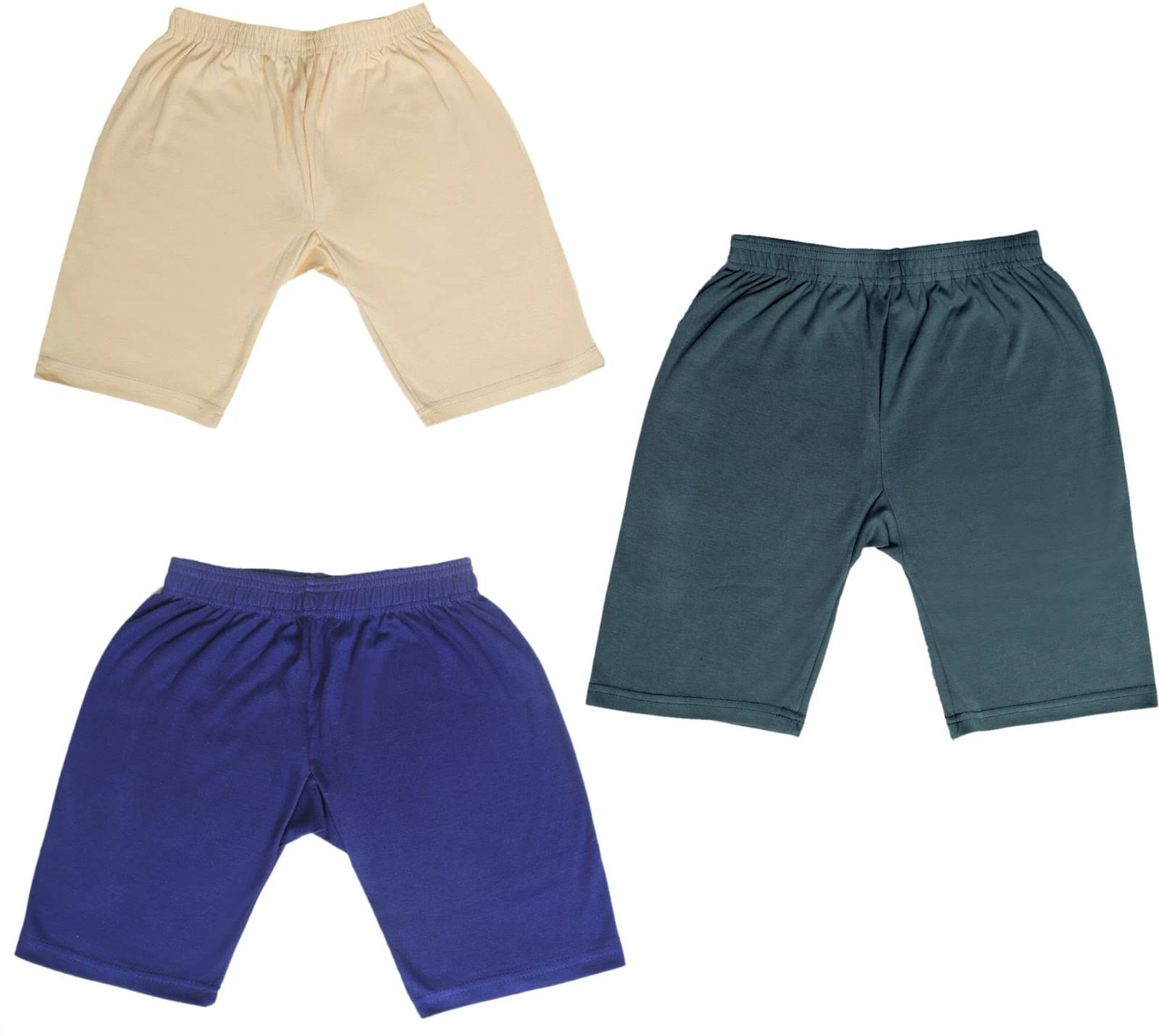     			NIORT FASHION Pack of 3 Girls Cotton Blend Shorts ( Multicolor 1 )