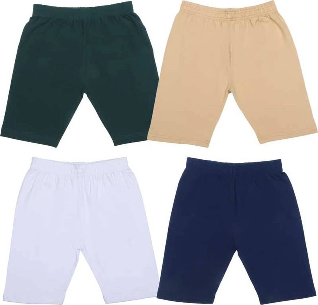     			NIORT FASHION Pack of 4 Girls Cotton Blend Shorts ( Multicolor 1 )