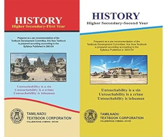     			Tamil Nadu History Higher Secondary First Year & Second year