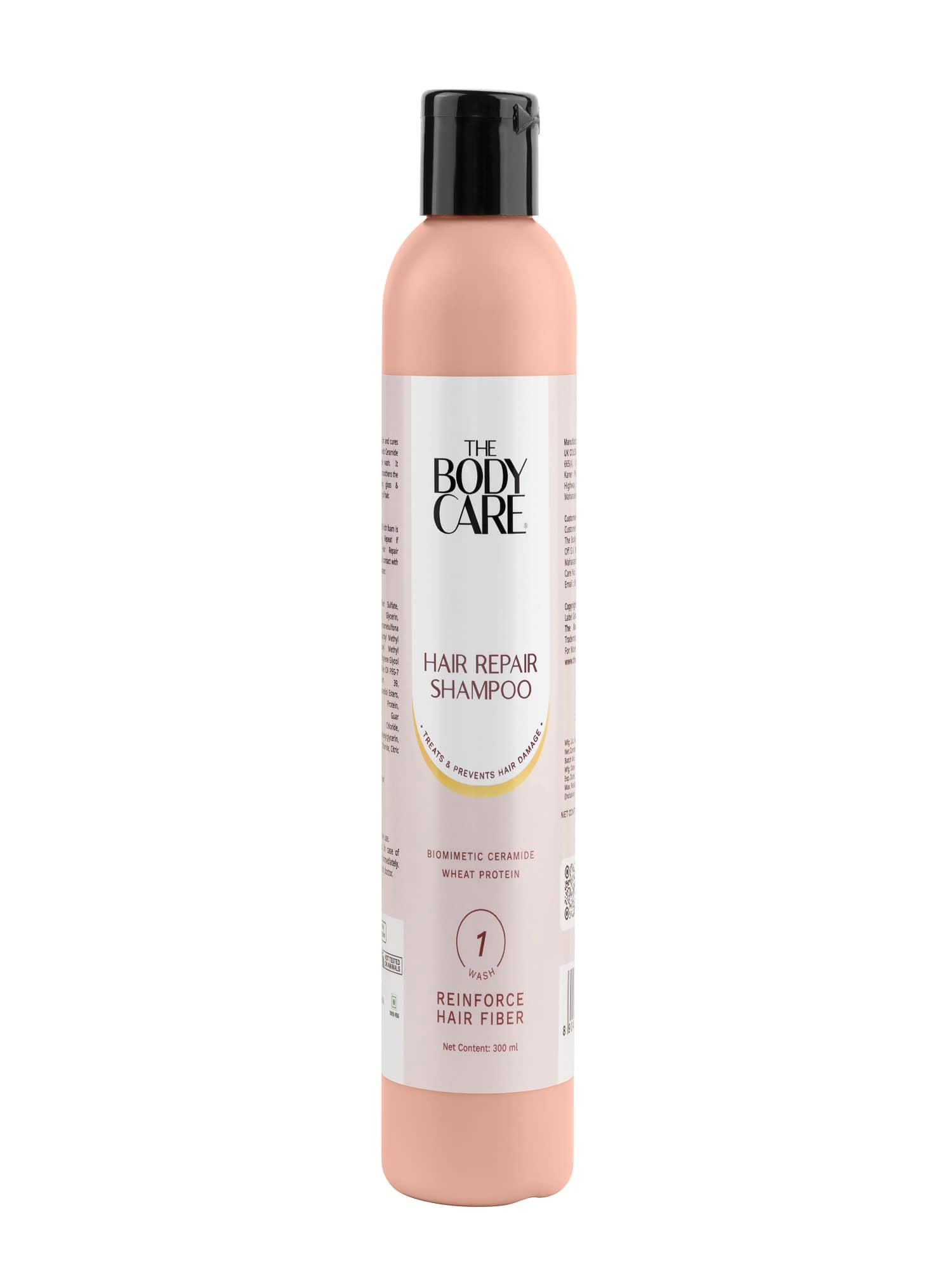 The Body Care Hair Repair Shampoo With Biomimetic Ceramide and Wheat Protein 300ml