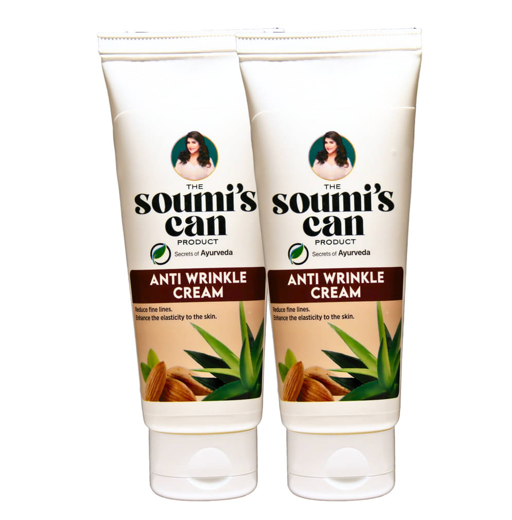     			The Soumi's Can Product Anti Wrinkle Cream Anti Aging, 50ml (Pack of 2)