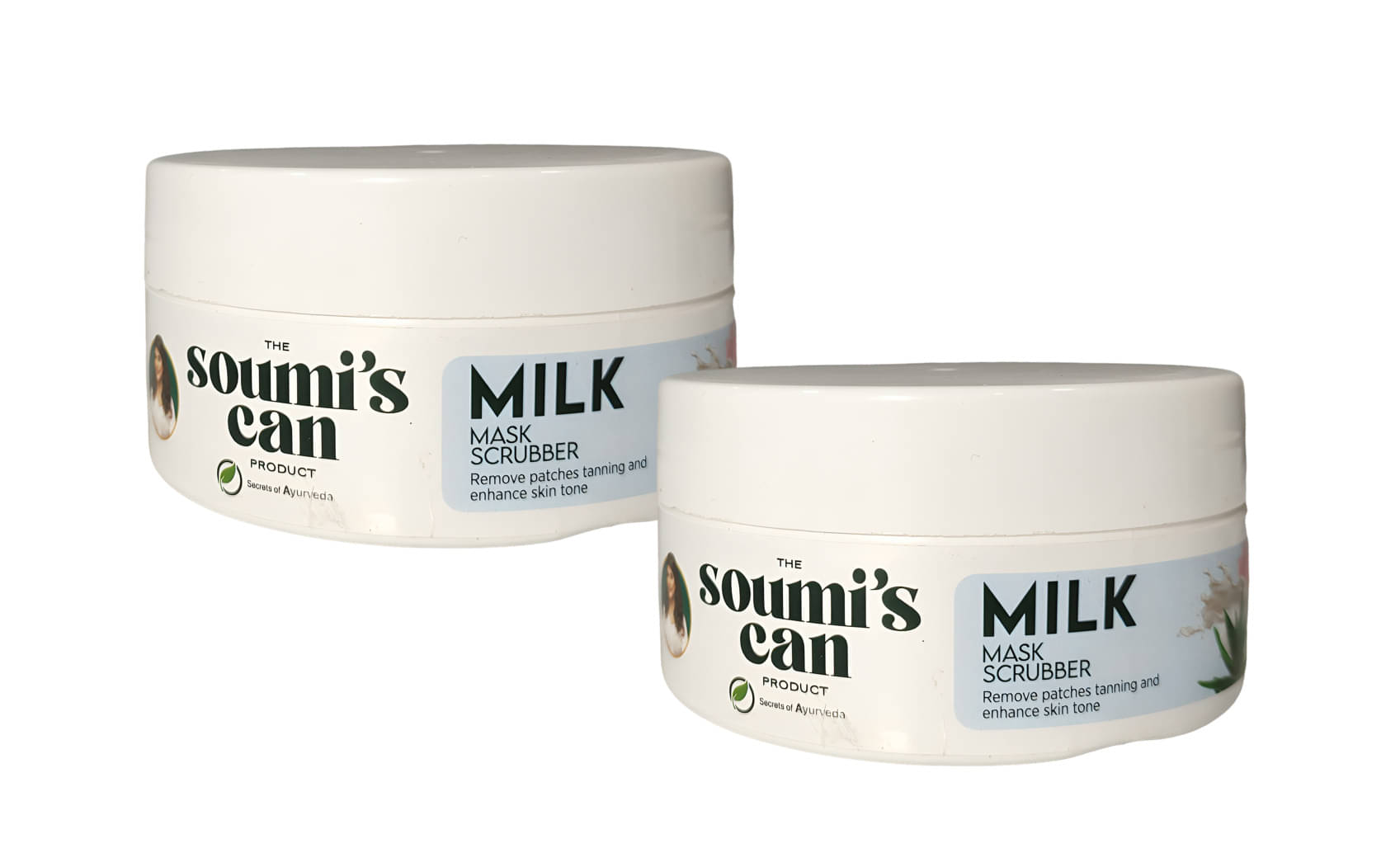The Soumi's Can Product Milk Mask Scrubber Tan Removing , 100ml (Pack of 2) The Soumi's Can Product Milk Mask Scrubber Tan Removing , 100ml (Pack of 2)