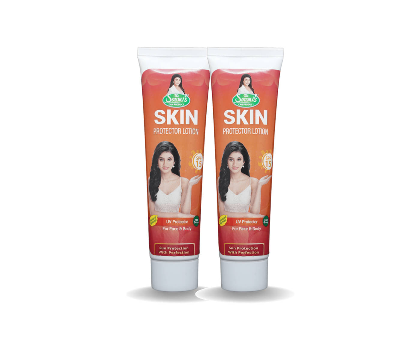The Soumi's Can Product Skin Protector Lotion SunscreenSpf 15 Sun Protection , 100ml (Pack of 2) The Soumi's Can Product Skin Protector Lotion SunscreenSpf 15 Sun Protection , 100ml (Pack of 2)