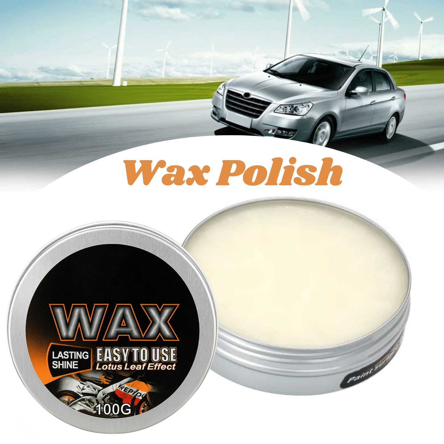     			AKSMIT - White Wax For All Cars & Motorbikes ( Pack of 1 )