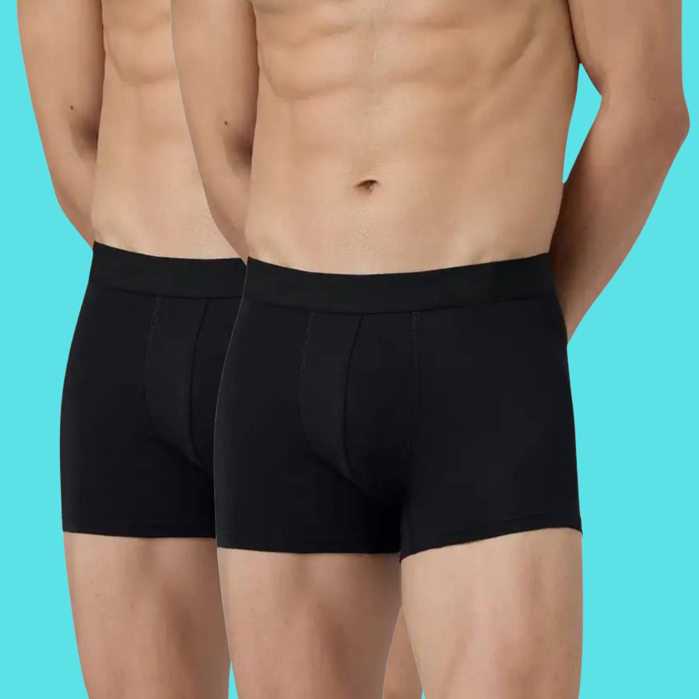     			Albatross in Highsky Pack of 2 Cotton Blend Trunks For Men's ( Black )