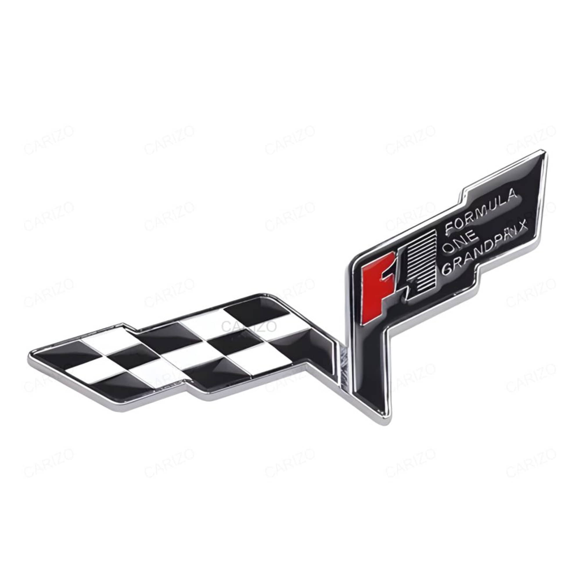     			CARIZO 3D Logo In Car Sticker Multicolour