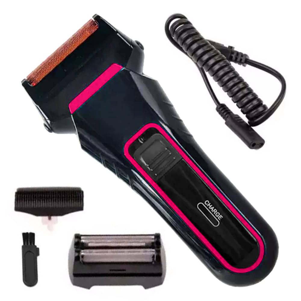     			CRS TRIMMER Pink Cordless Beard Trimmer With 60 minutes Runtime