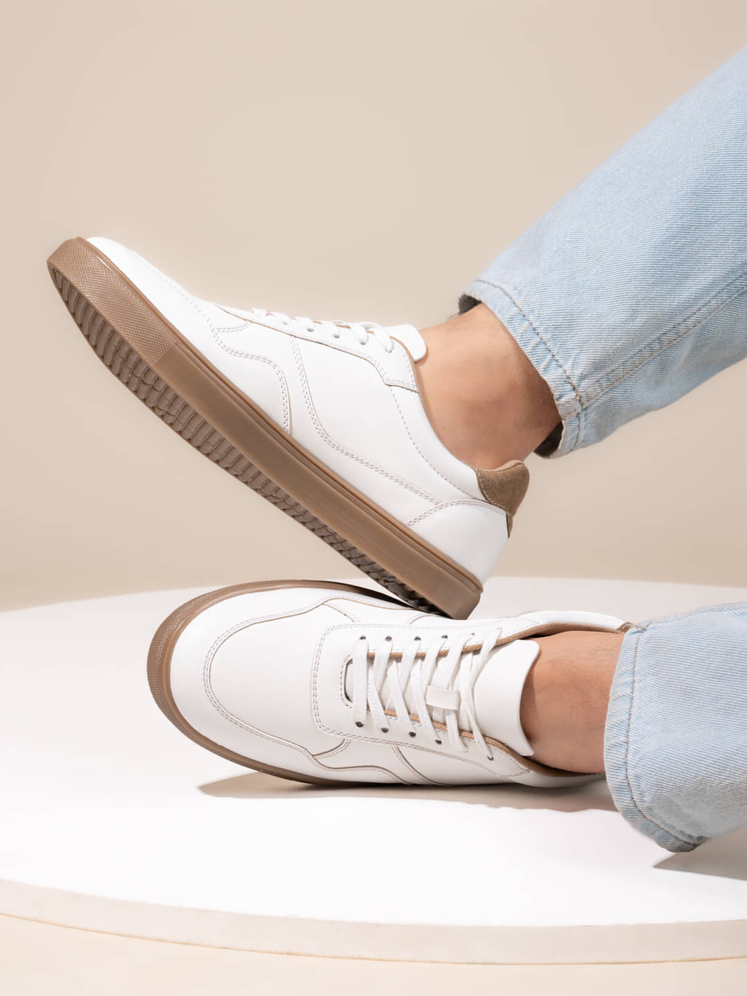 Fentacia Fentacia Men White Casual Sneakers White Men's Sneakers     			Fentacia Fentacia Men White Casual Sneakers White Men's Sneakers