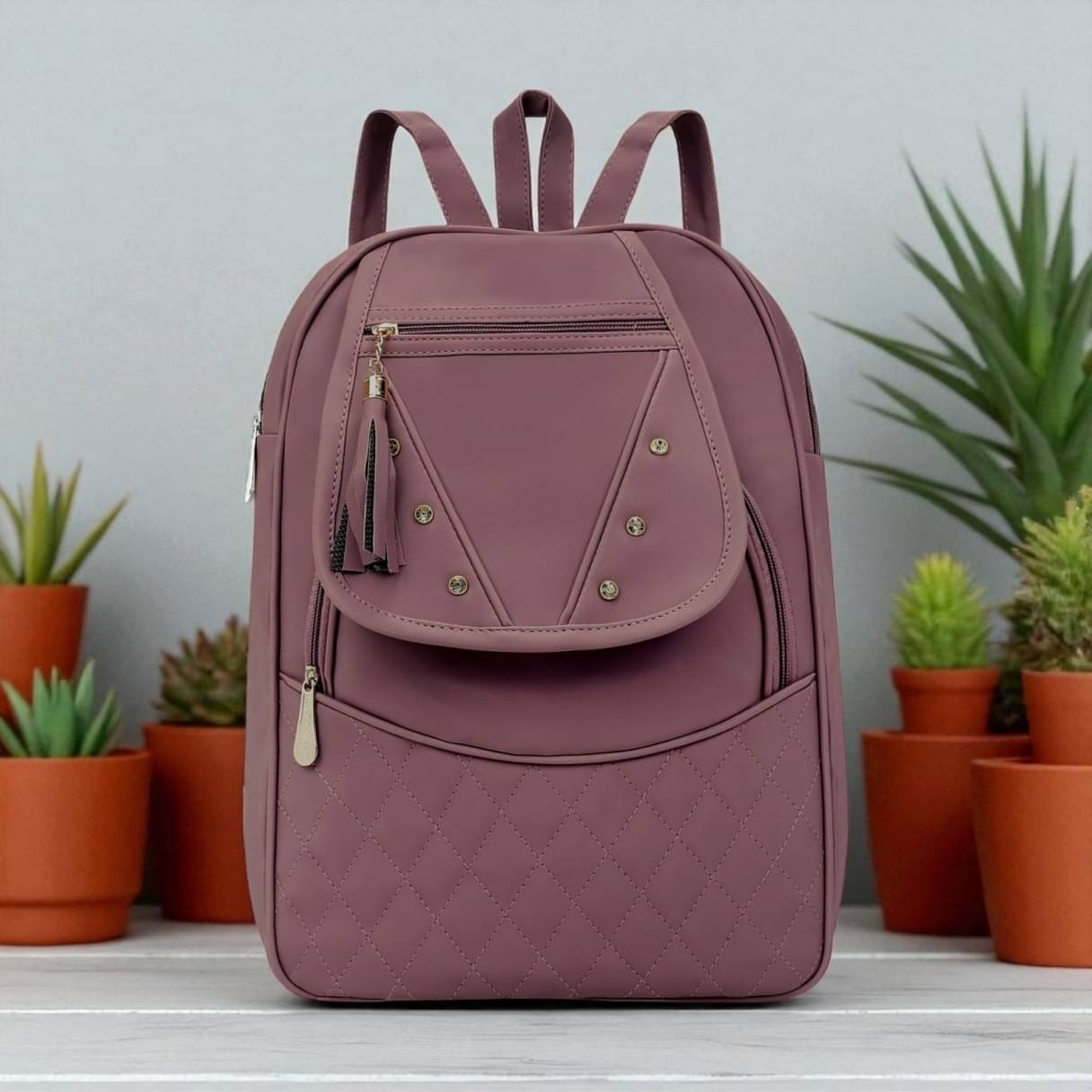     			Jiema Backpack PU Set of 1 ( Maroon )