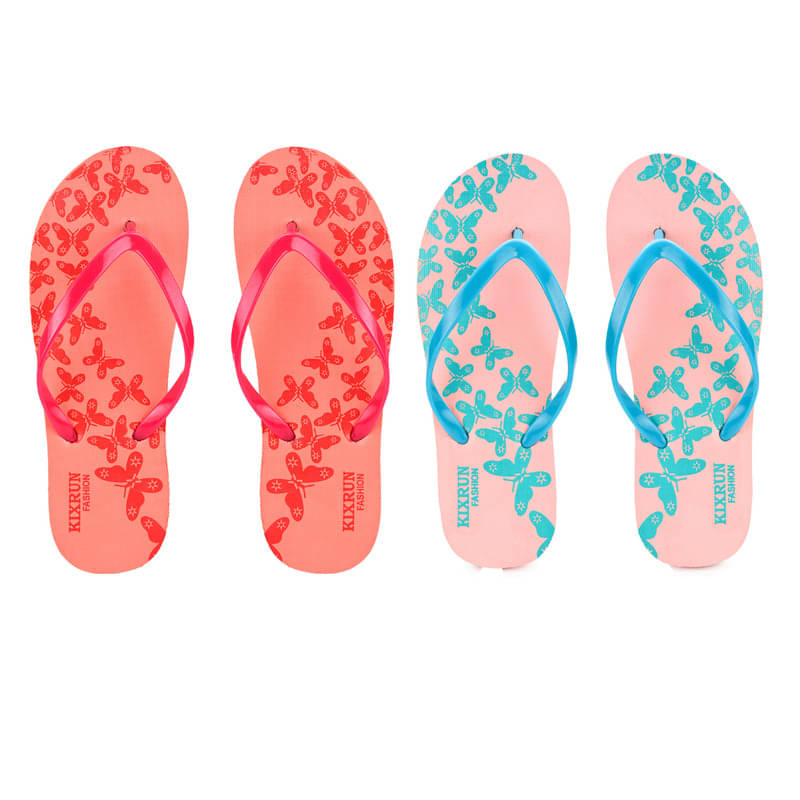     			KIXRUN FASHION Pink Women's Daily Slipper