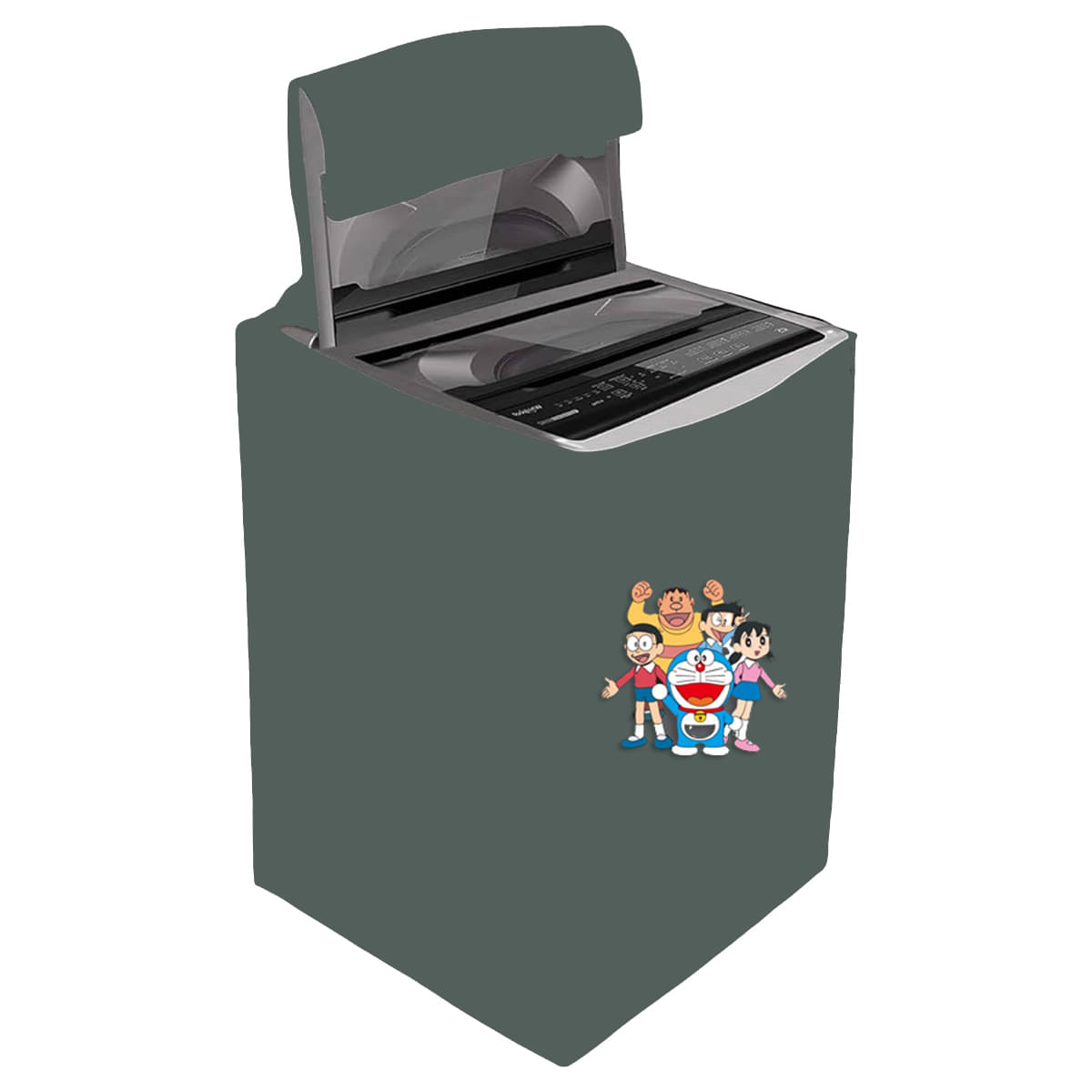 LEORBIX Top Load Washing Machine Cover Compatiable For 6 kg,7 kg,8 kg - Green LEORBIX Top Load Washing Machine Cover Compatiable For 6 kg,7 kg,8 kg - Green