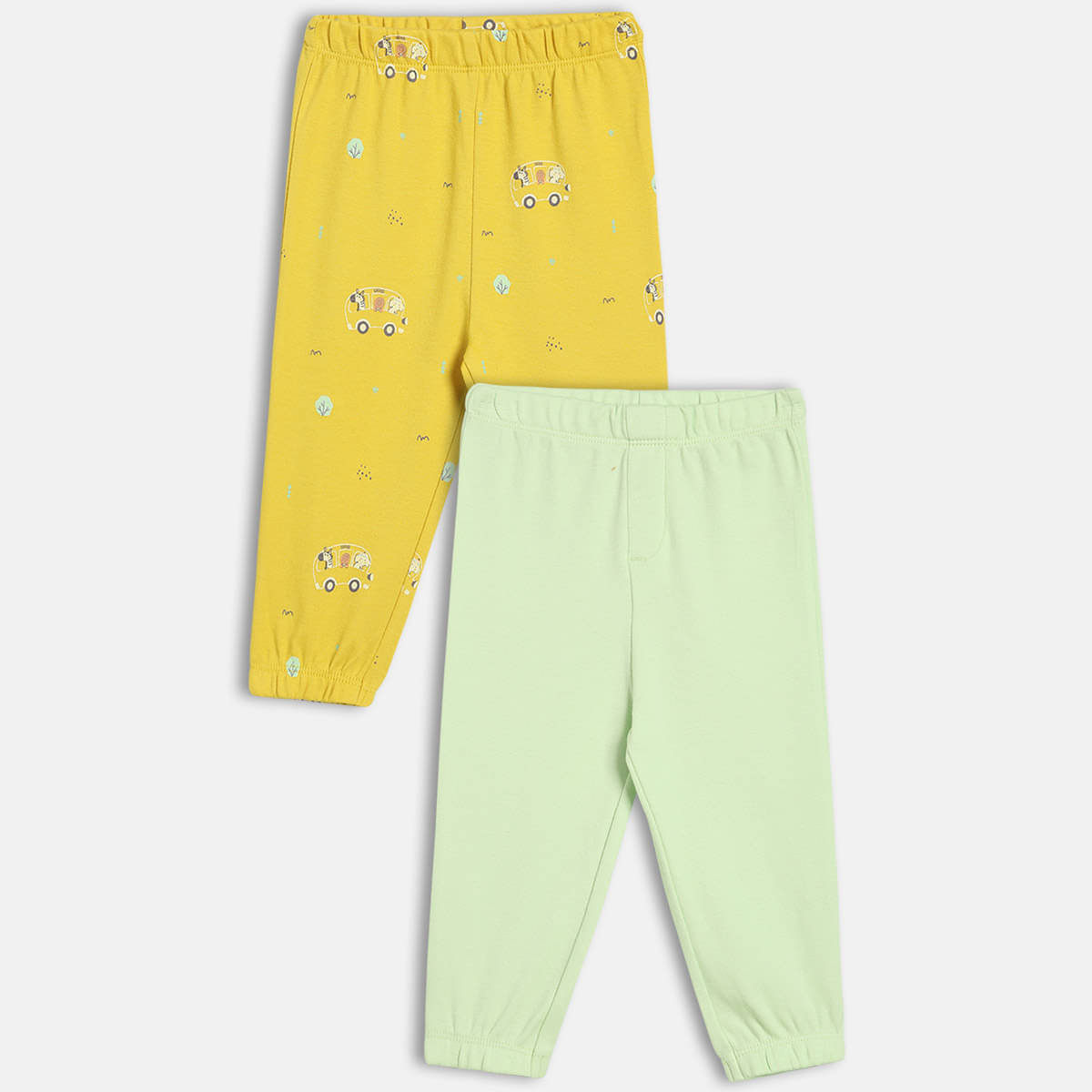     			MINI KLUB Pack of 2 Baby Boys Cotton Blend Trackpant ( Multicolor )