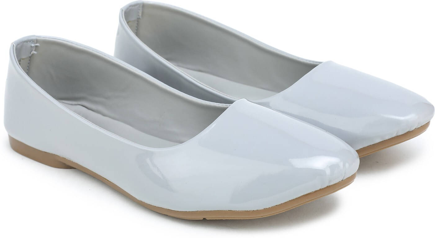 Moonwalk Gray Women's Casual Ballerinas     			Moonwalk Gray Women's Casual Ballerinas