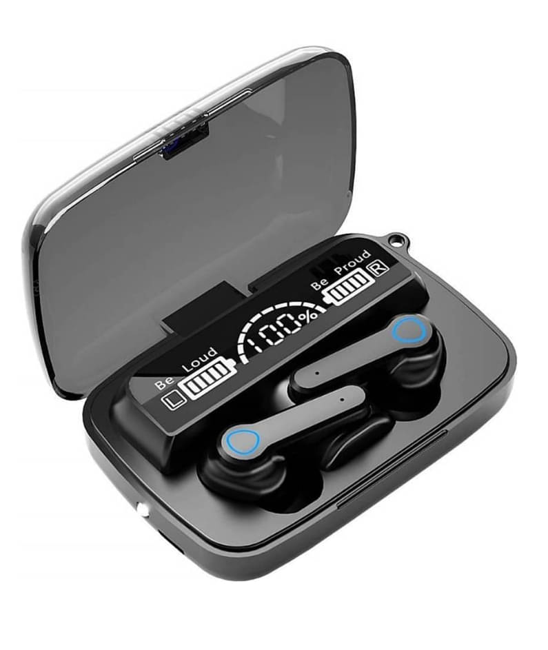 Neo M19 EAR BUDS Type C True Wireless (TWS) On Ear 4 Hours Playback Active Noise cancellation IPX4(Splash & Sweat Proof) Black Neo M19 EAR BUDS Type C True Wireless (TWS) On Ear 4 Hours Playback Active Noise cancellation IPX4(Splash & Sweat Proof) Black