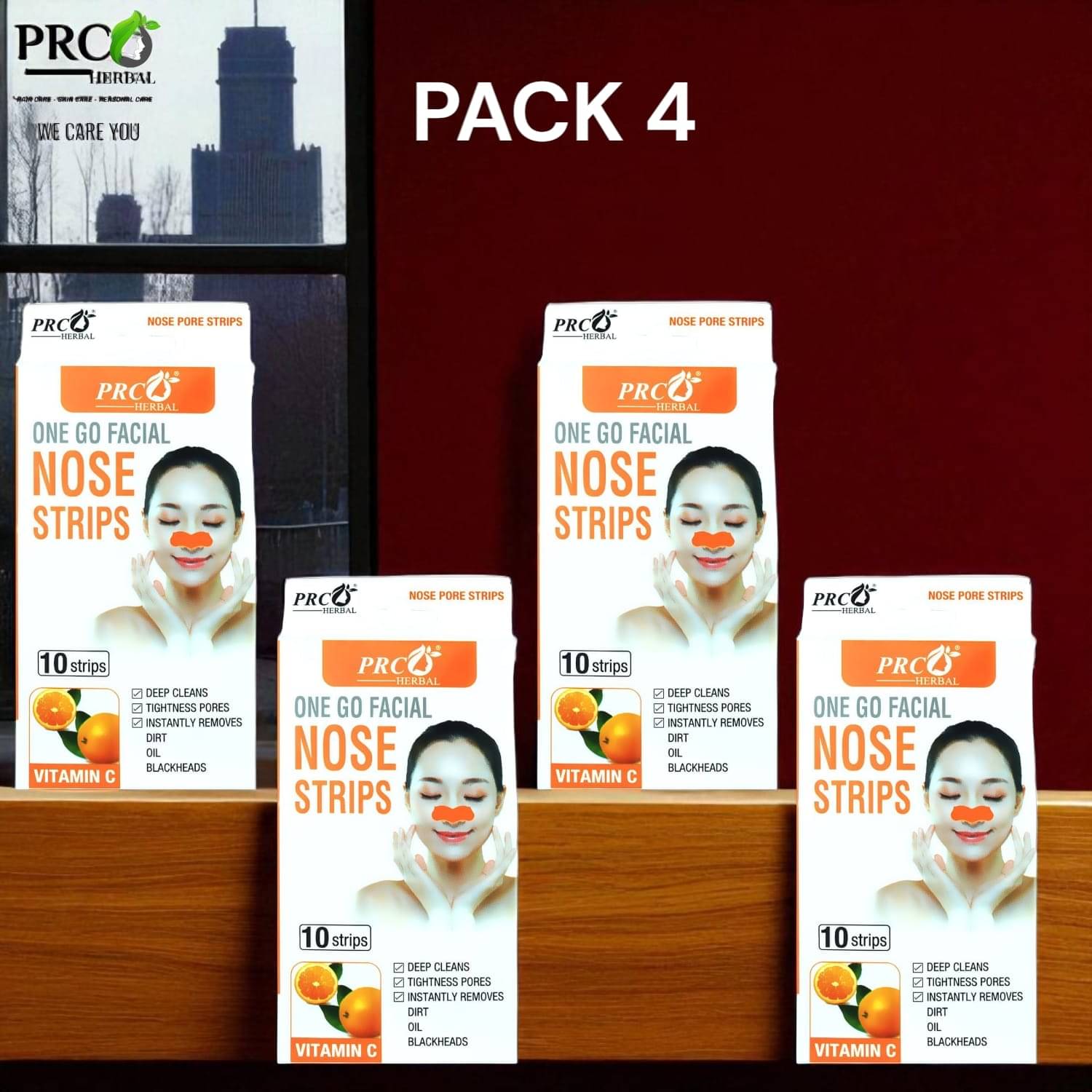 PRC HERBAL - Skin Tightening Strip For All Skin Type ( Pack of 4 ) PRC HERBAL - Skin Tightening Strip For All Skin Type ( Pack of 4 )