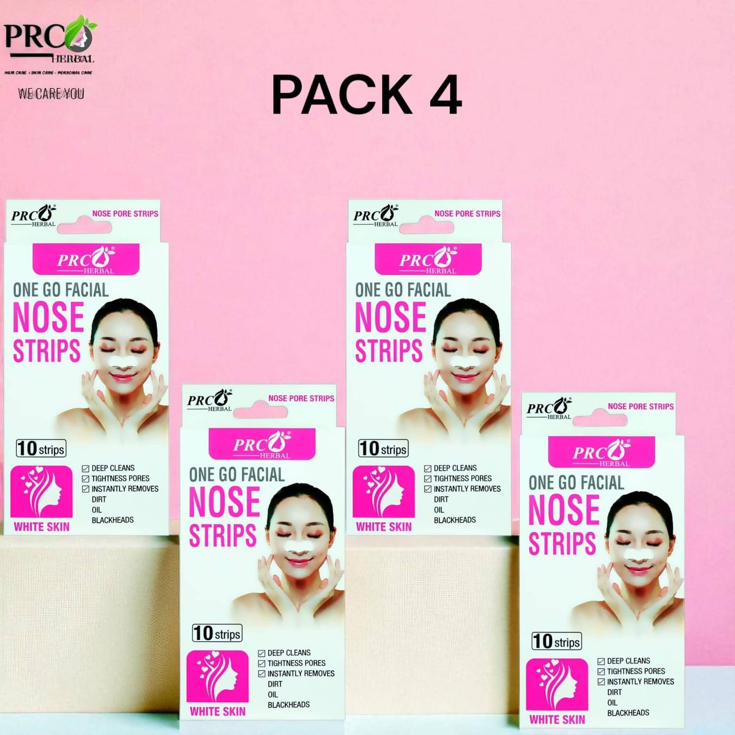 PRC HERBAL - Skin Tightening Strip For All Skin Type ( Pack of 4 ) PRC HERBAL - Skin Tightening Strip For All Skin Type ( Pack of 4 )